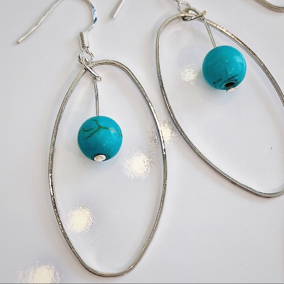 REAL GEMSTONE EARRINGS - Picture 6 of 6